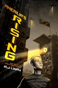 Amerlia's Rising book by author A. J. Linay - ISBN9781999918509