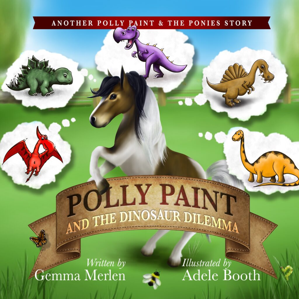 Polly Paint and the Dinosaur Dilemma by Gemma Merlen