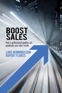 Boost Sales book by author Lars Henningsson - ISBN9781838246533