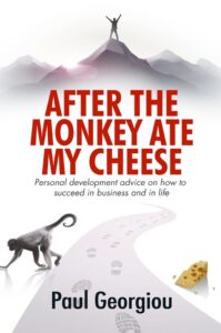 After The Monkey Ate My Cheese book by author Paul Georgiou - ISBN9781916156606