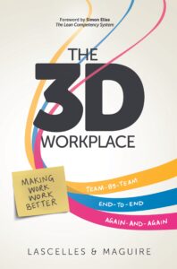 The 3D Workplace book by author James Lascelles and Rob Maguire - ISBN9781739894603