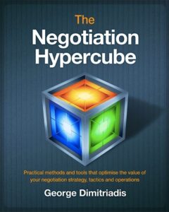 The Negotiation Hypercube book by author George Dimitriadis - ISBN9781916010717