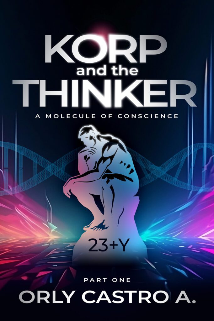 Korp and the Thinker by Orly Castro A.
