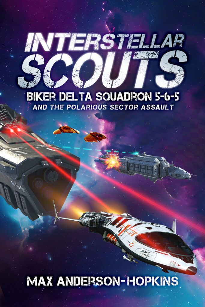 Interstellar Scouts Biker Delta Squadron 5-6-5 by Max Anderson-Hopkins