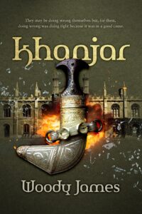 Khanjar book by author Woody James - ISBN9781739738402