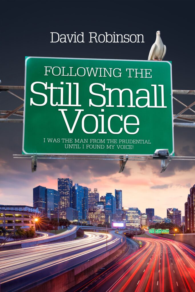 Following the Still Small Voice book by author David Robinson - ISBN9781739646301